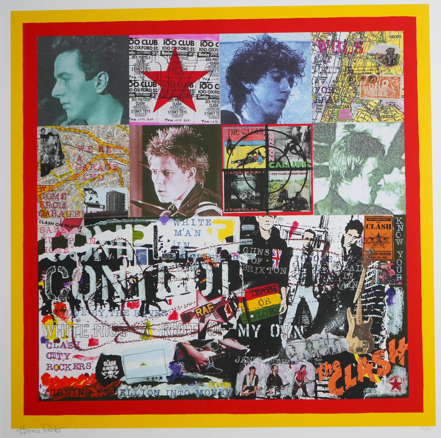 Horace Panter, b 1953, 'The Clash'